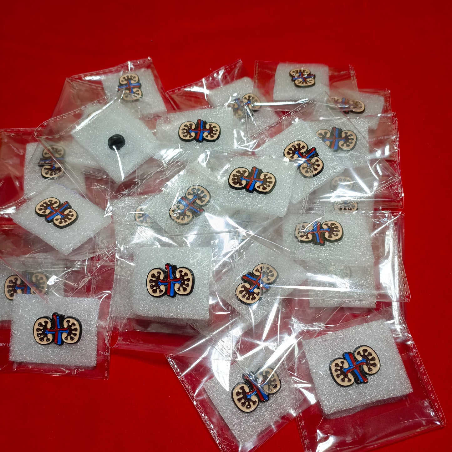 Lapel pins brooch of kidneys
