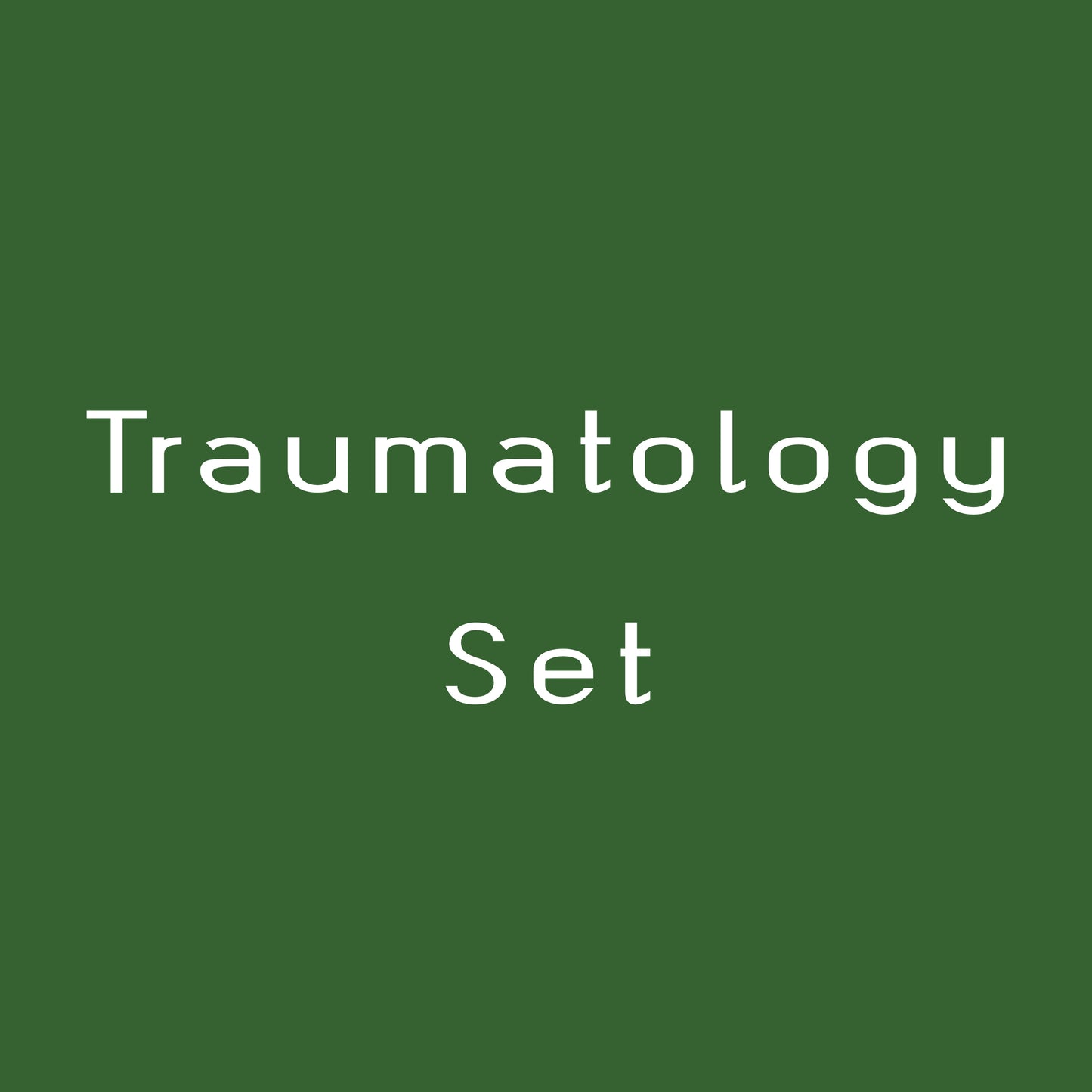 Traumatology Set