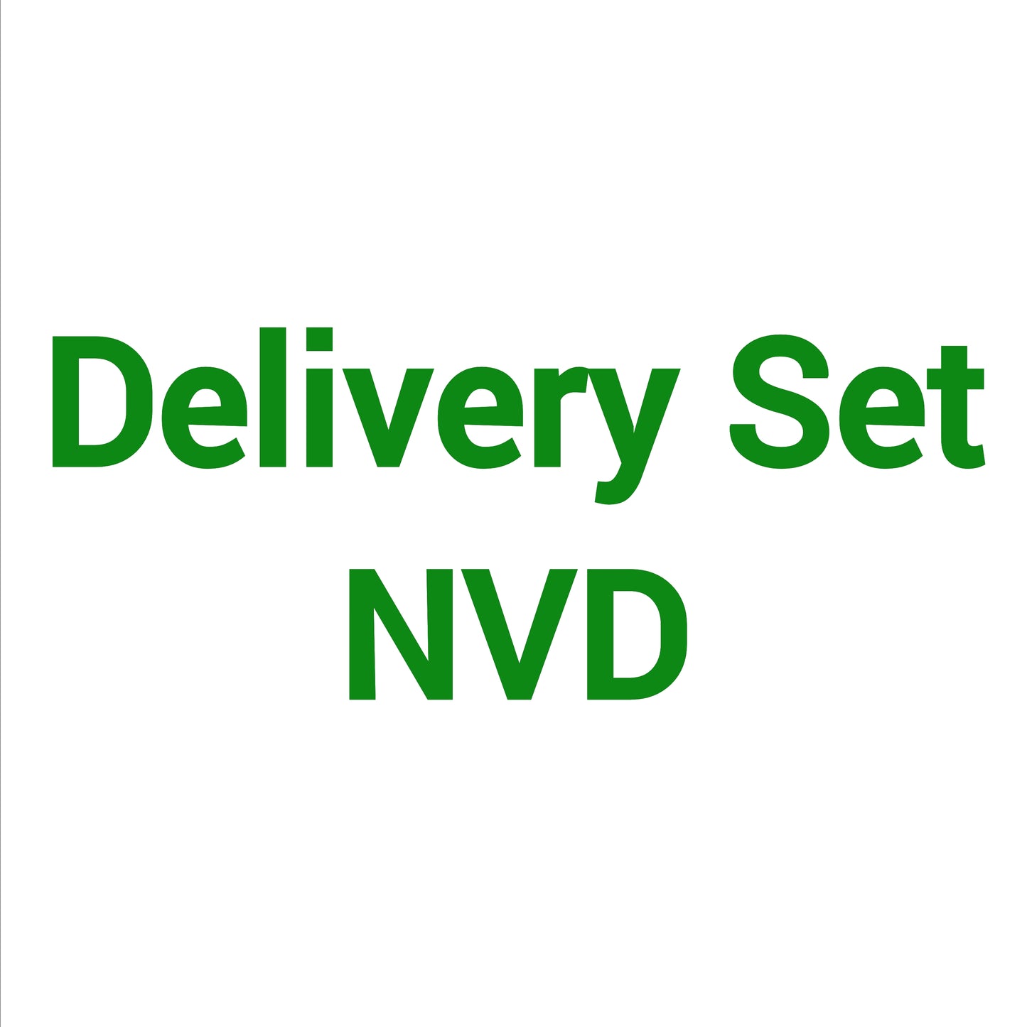 Delivery Set - NVD