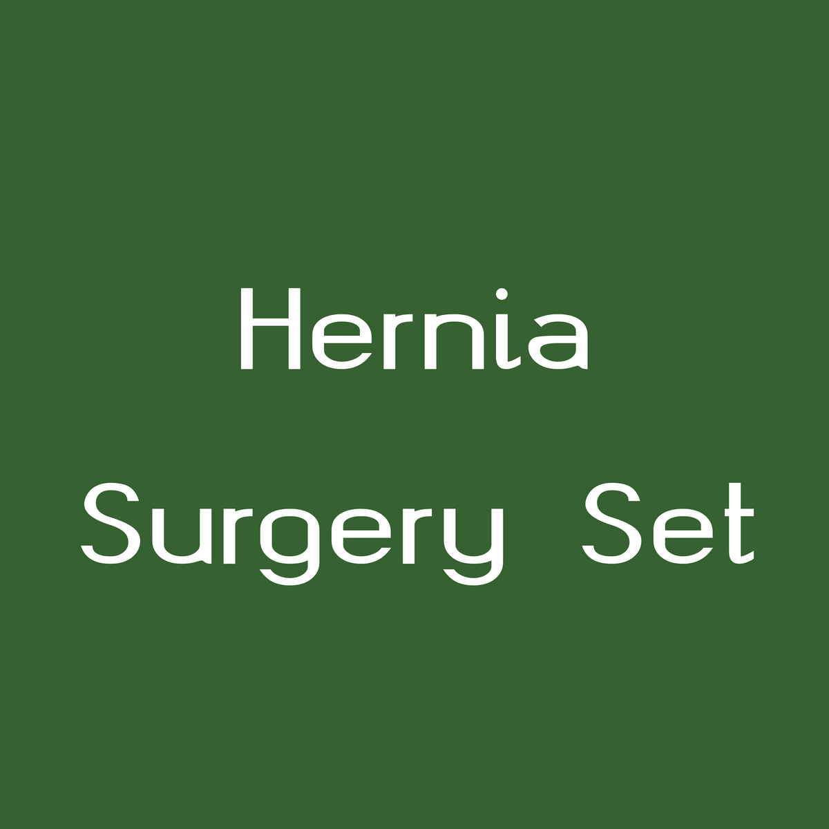 Hernia Surgery Set