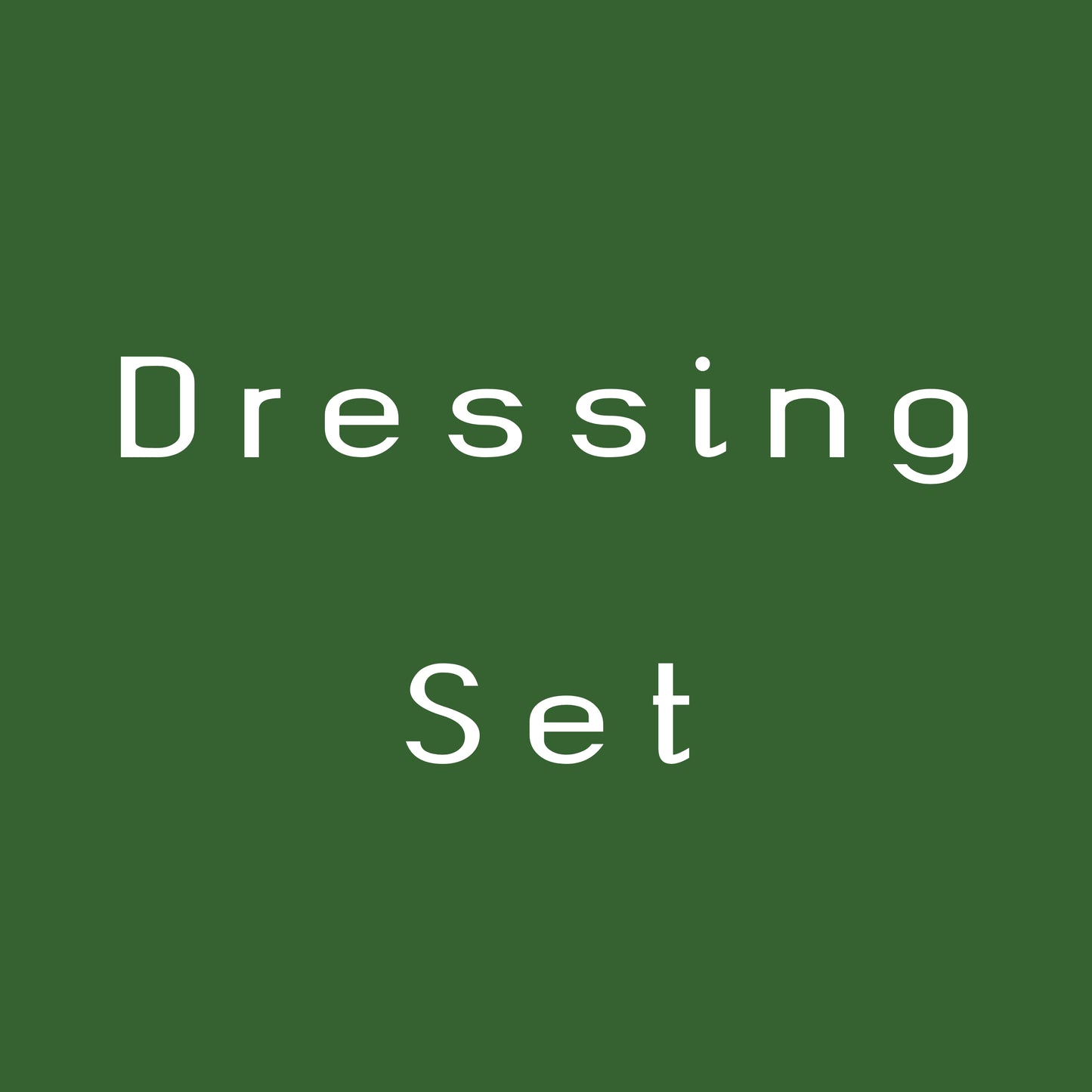 Dressing Set
