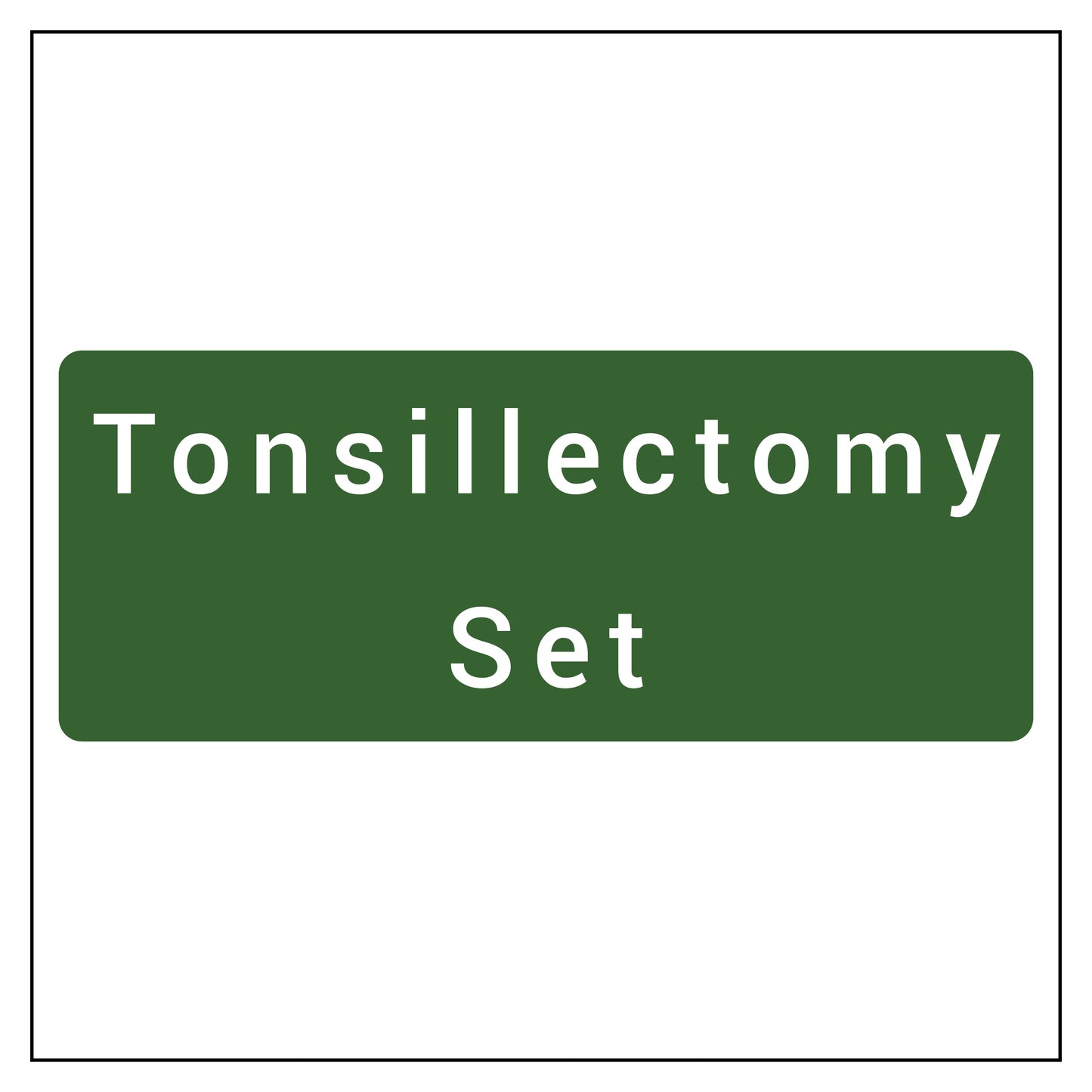 Tonsillectomy Set