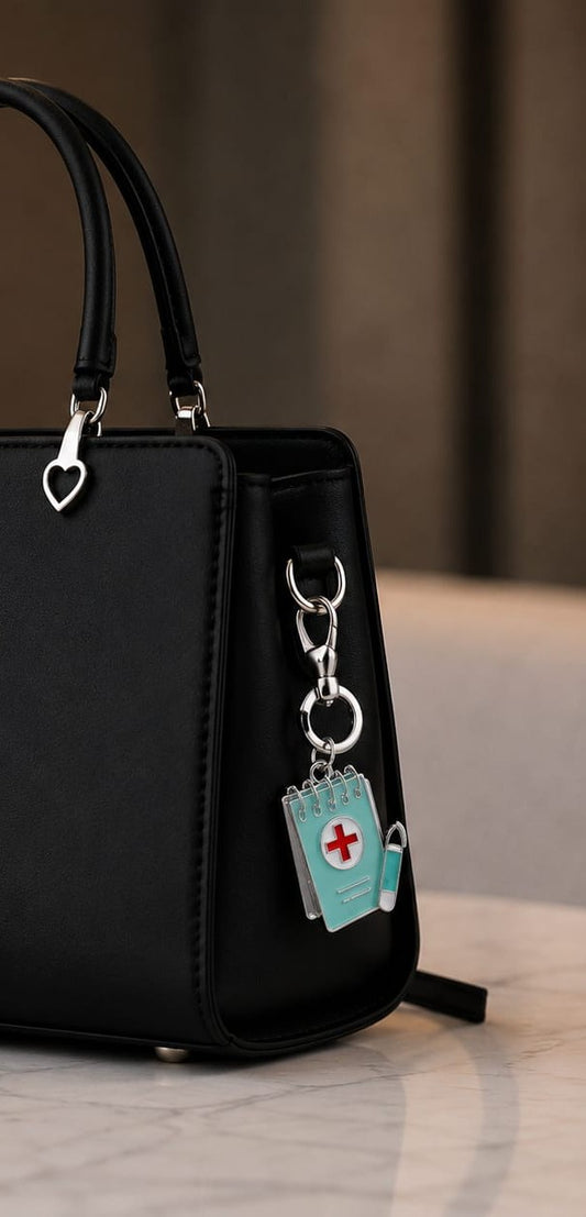 Bag Charm of Doctor Pad Green