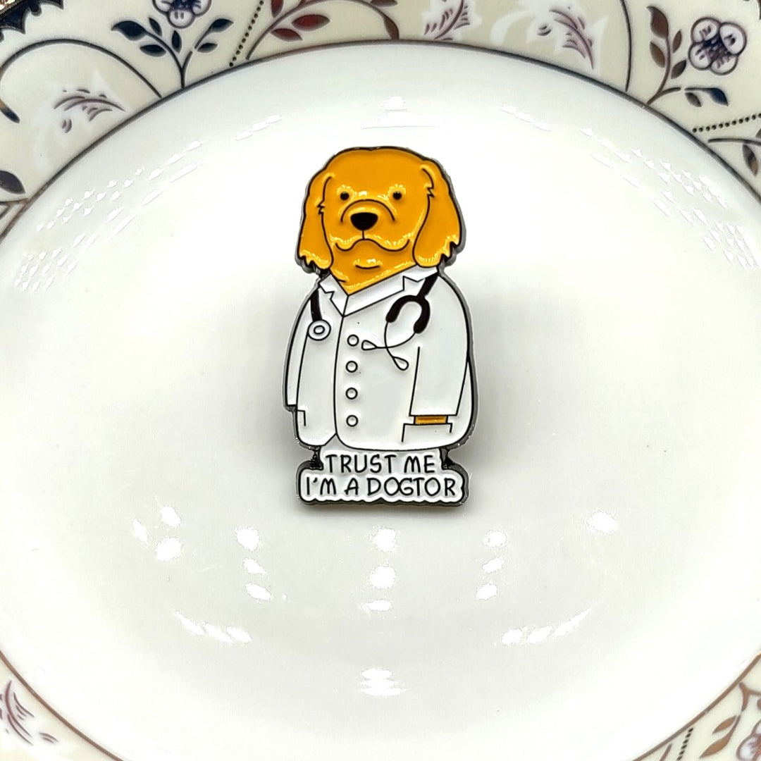 Lapel Pin of Dogtor