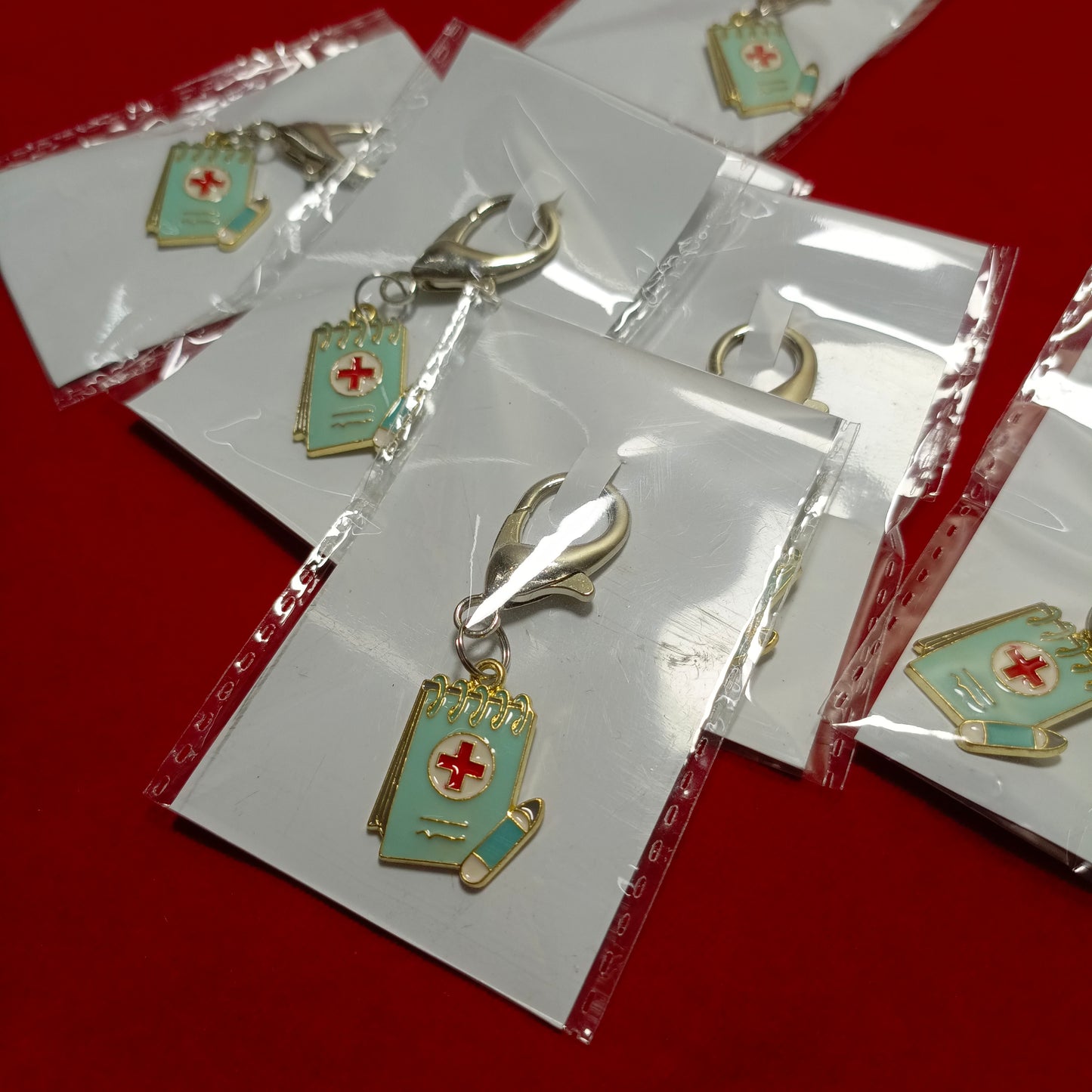 Bag Charm of Doctor Pad Green