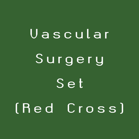 Vascular Surgery Set (Red Cross)
