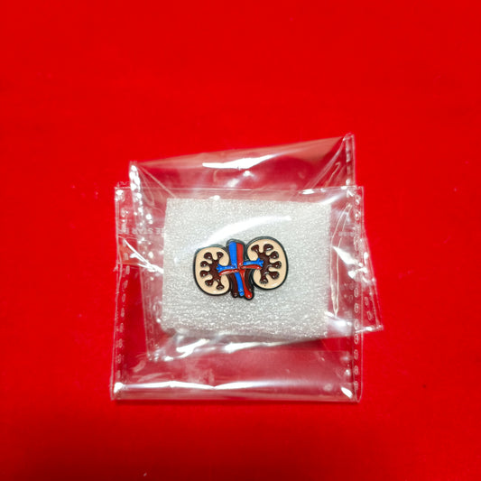 Lapel pins brooch of kidneys