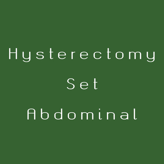 Hysterectomy Abdominal TAH Set