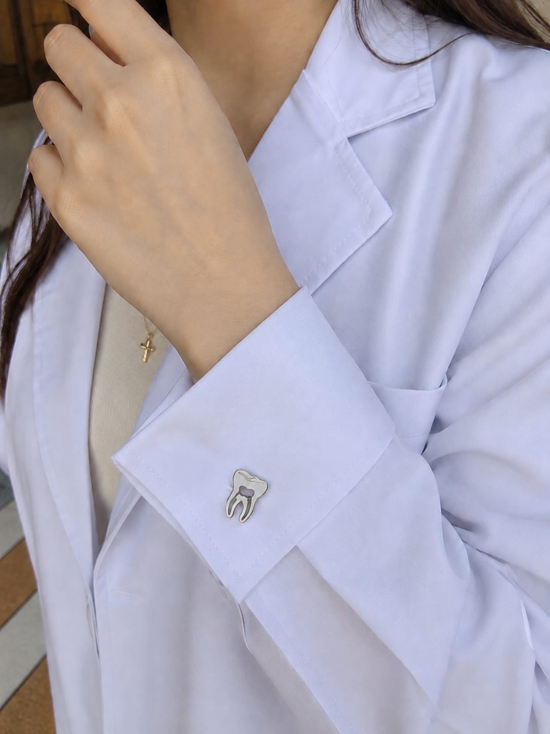 One Pair of Cufflinks of dentistry